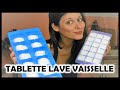 TABLETTE LAVE VAISSELLE MAISON