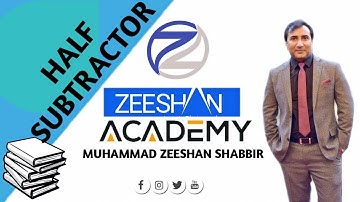 Half Subtractor in Urdu/Hindi || Digital Logic & Design