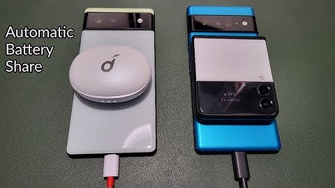 Automatically Charge Other Devices Using Pixel 6 Battery Share