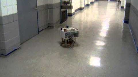 Early Mobile Robotic Platform Navigation circa 2002 - Tarek Sobh - University of Bridgeport