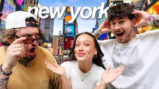 SURPRISING KIAN AND JC IN NEW YORK !!