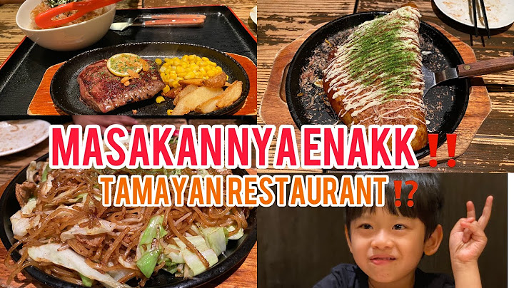 DINNER AT TAMAYAN YAMAGA