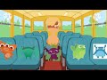 Endless reader music nursery rhymes round on the bus 