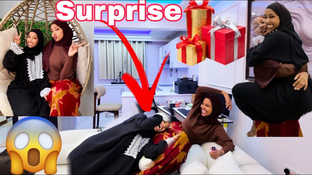 SURPRISE AYEEY IGA DHIGTAY MA FILEEN WAA AMINI WAYAY MARKA U IMI OMG😱🥺