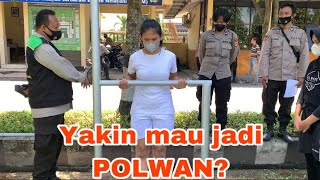 Mau daftar jadi Polwan / Polisi,  ikuti pelatihan dulu biar lebih yakin