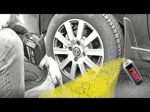 Покраска суппортов из баллончика