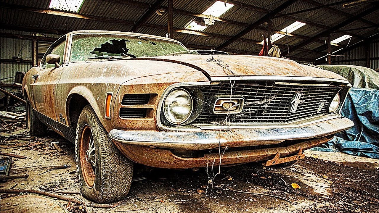 ASMR Car Restoration Full Restoration 1970 Ford Mustang