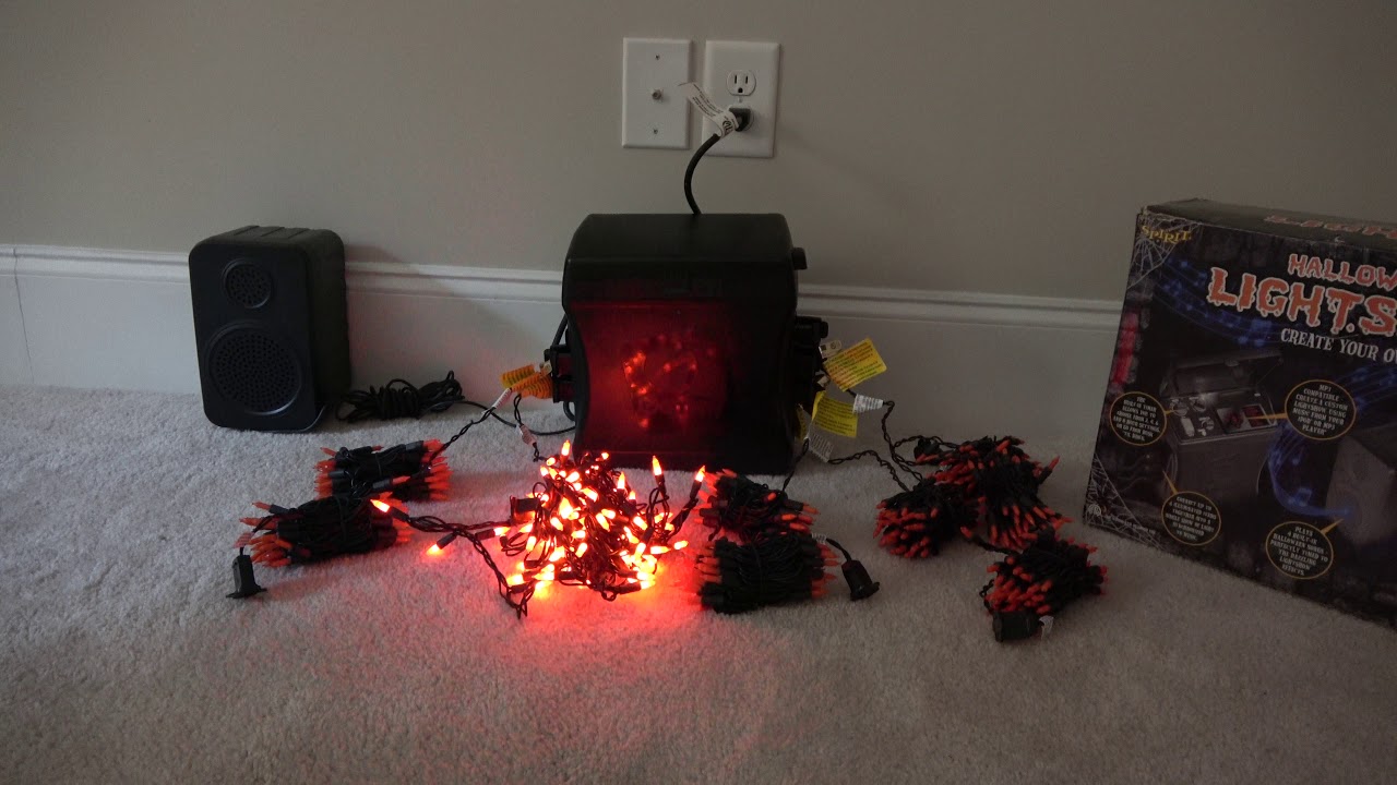 Gemmy Halloween Musical LightShow Soundbox Timer YouTube