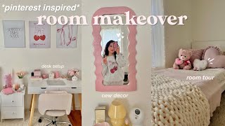 ULTIMATE AESTHETIC ROOM MAKEOVER ⭐ pinterest inspired transformation ✨