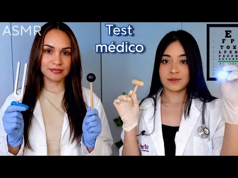 ASMR examen general médico 🩺🩻👩‍⚕️ con @SoulASMR