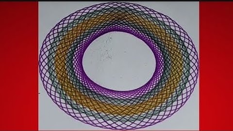 Amazing Spirograph ASMR #dkspiroart #satisfying #asmrsounds #ytshorts #viral