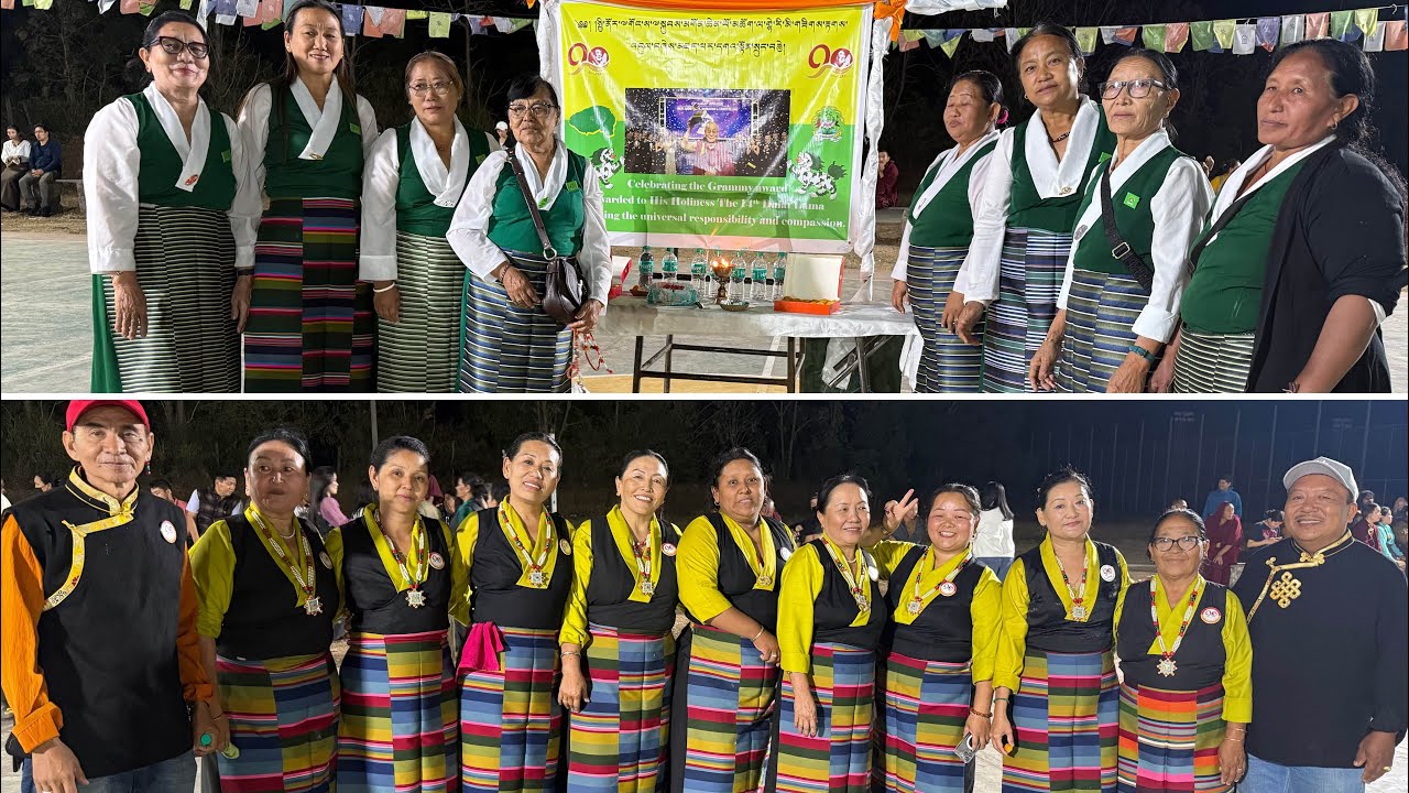 Honoring H,H the Dalai Lama’s Grammy Award -2026 Organized  RTYC & RTWA #mundgod Lhakar 11 -02 -2026