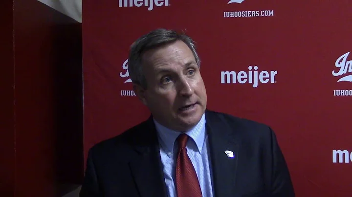 Rodney Watson reacts to exhibition loss at Indiana