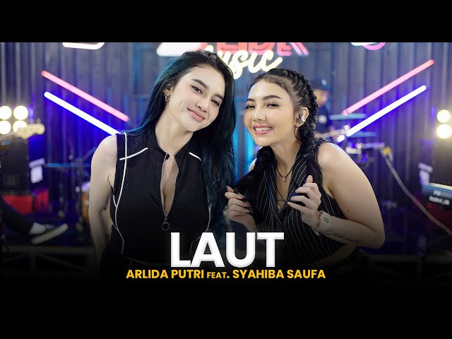 ARLIDA PUTRI FEAT. SYAHIBA SAUFA - LAUT (Official Live Music Video) class=