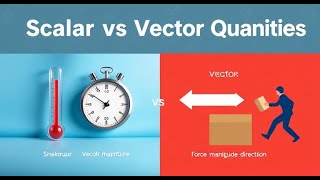 Scalar and Vector Quantities – Understanding Physical Quantities | 11th physics || Motion in a plane