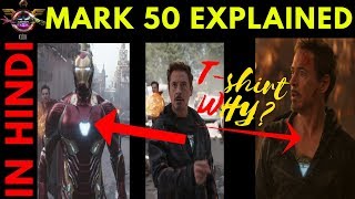 IRON MAN MARK 50 Avengers Infinity War ARMOUR || Explained in HINDI ||