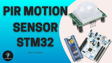 How to interface PIR MOTION SENSOR with STM32 | STM32CUBEIDE
