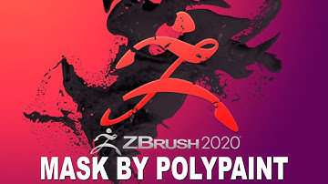 ZBrush 2020 - Mask by PolyPaint