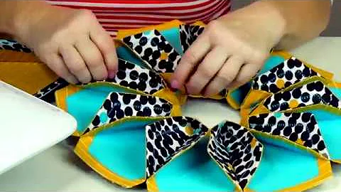 Sew a Fold n' Stitch Bloom