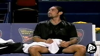 Marcelo Ríos vs Fabrice Santoro  Stüttgart 2001 R1 Highlights