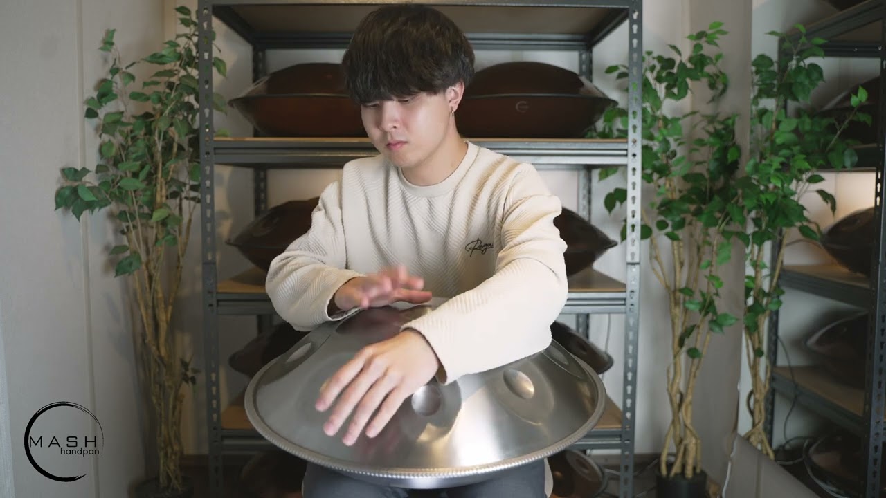 MASH HandPan D KURD 9音 マッシュ ハンドパン Dマイナー マッシュ