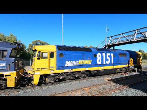 8145, 8258 & 8151 LE Parkes NSW (video-2).  Sun 08th May 2022