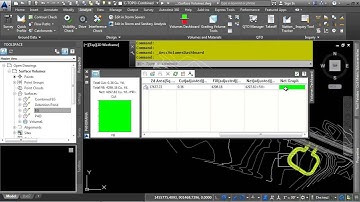 AutoCAD Civil 3D 2015 Tutorial | Surface Volumes