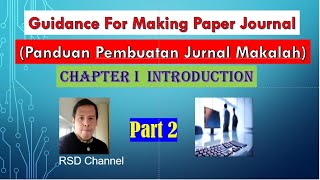 Guidance For making Paper Journal Part 2