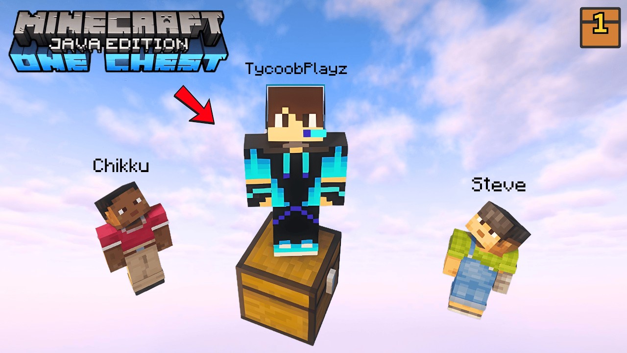 Let's Begin Our New Journey | Minecraft OneChest | #1 | Tycoob Playz