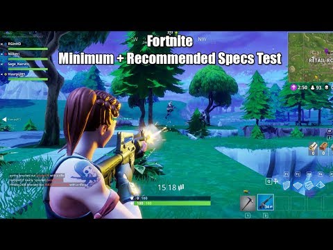 Fortnite Vs Its Own Minimum + Recommended System Requirements