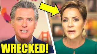 Kari Lake WRECKED by Gavin Newsom After Receiving DISASTROUS News!