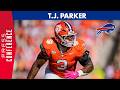 T.J. Parker Addresses The Media After Being Drafted By The Bills | Buffalo Bills