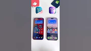 IOS 18 Vs IOS 19 #youtubeshorts #shortsfeed #ios19 #ios18 #ios18vs19 #foryou #trending #iphone