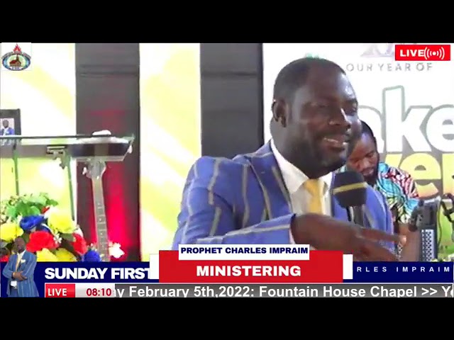 Fountain House Chapel || Sunday, 5th February 2023 Divine 1st Service with Prophet Charles Impraim