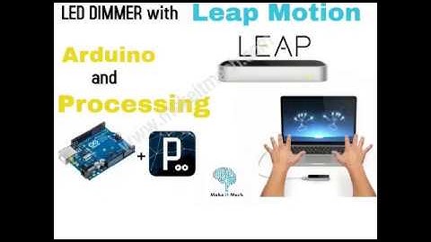Control Led with leap motion using arduino | connect leap motion to arduino