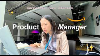 crashing out at work vlog | day in my life as an Amazon intern  ~Tech Girl Diaries ep. 3~