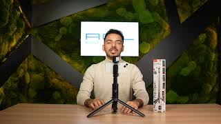 Blic Blt49 Magsafe Tripod Selfie Çubuğu Rgb Işıklı Manyetik Telefon Tutucu