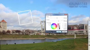 Paint.NET tutorial number 175 - Wallpaper from image