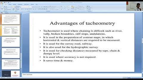 Introduction to Tacheometry
