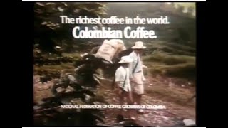 'Juan Valdez' Colombian Coffee Commercial (1975)