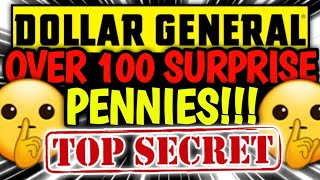 🤫RUNNNN!! OVER 100 SURPRISE PENNIES!!💥DOLLAR GENERAL PENNY LIST🤫DG PENNY SHOPPING💥DG PENNY SALE🤫