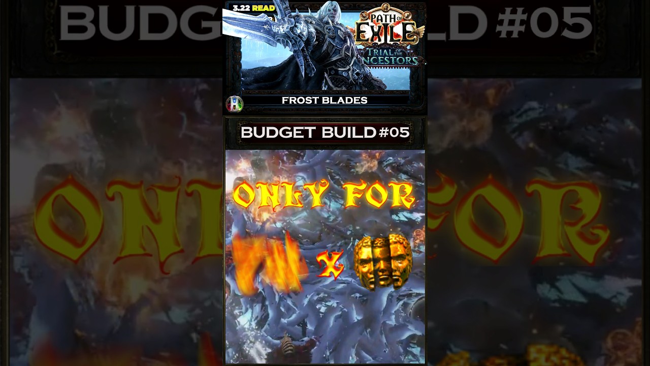 BUDGET BUILD #05 - PATH OF EXILE TRIAL OF THE ANCESTORS #shorts #pathofexile #poebuilds
