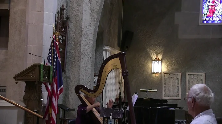 Solo Harpist Jane Hamman Praise to the Lord arrang...