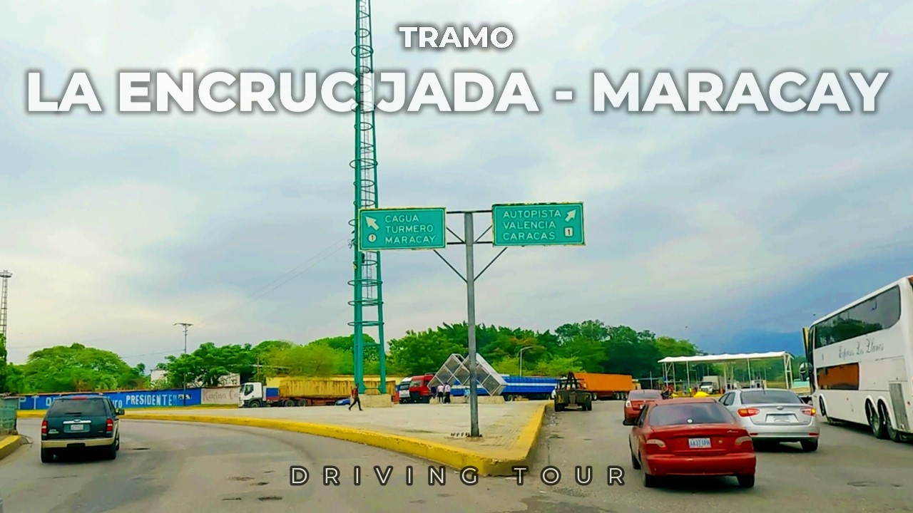 Un Paseo Urbano: De Turmero al Famoso Obelisco de Maracay. | DRIVING TOUR | VENEZUELA 🇻🇪 | 4K | 2025