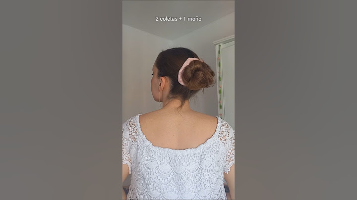 prueba este hack para hacer tu moño 🎀💗 #shorts #peinados #hairstyle