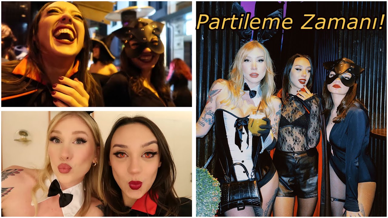 KIZ KARDEŞLERİMLE CADILAR BAYRAMI PARTİSİNE KATILDIK | KARŞINIZDA VAMPİR ECE !!
