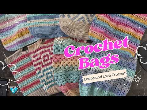 Guide to the best crochet stitches for creating durable, non-stretch bags including single crochet and textured stitch variations