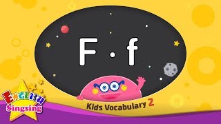 kids vocabulary compilation ver2 words starting with f f learn english for kids