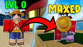 I Went From NOOB To MAXED as LUFFY in ONE VIDEO! | AnimeSpirits