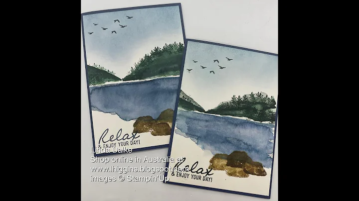 How to create a Pacific North West scene with Stamps